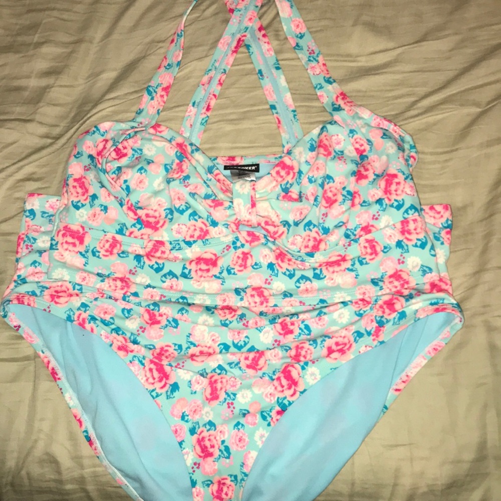 Joe Boxer High Waisted Swimsuit